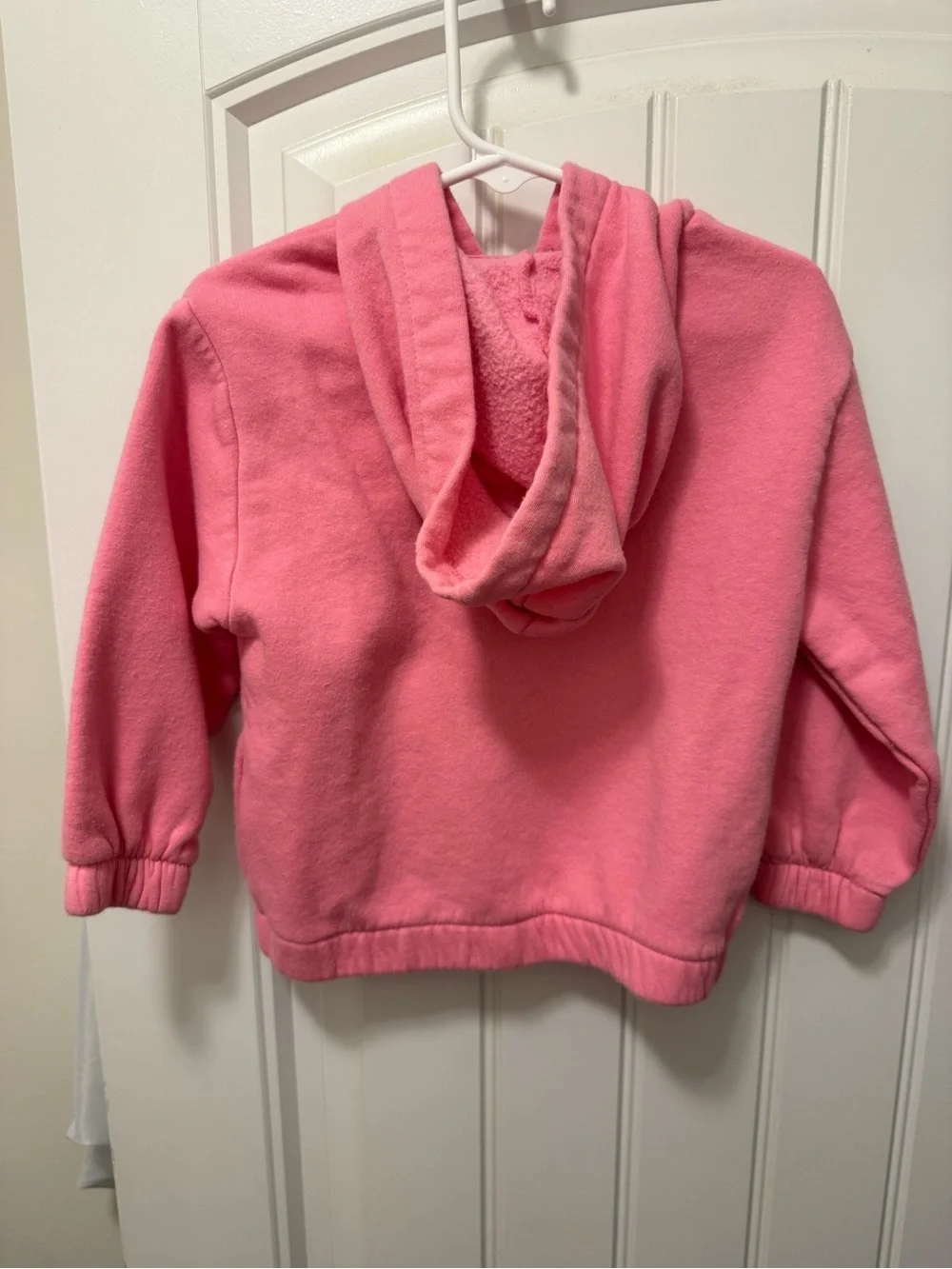 Old Navy Toddler Girls Pink Hooded Zip Fleece